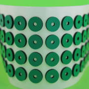 Green gasket material components