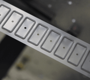 Rotary die cutting