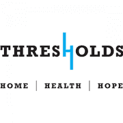 Thresholds mental health nonprofit logo