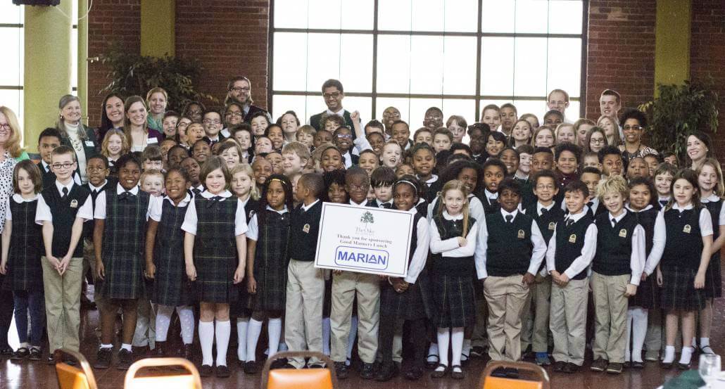 Marian Hosts The Oaks Academy Manners Luncheon Marian Hosts The Oaks Academy Manners Luncheon