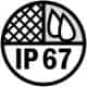 IP67 rated enclosure for dust and water protection