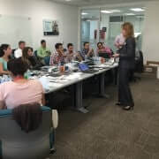 Marian Mexico team at Flextronics facility
