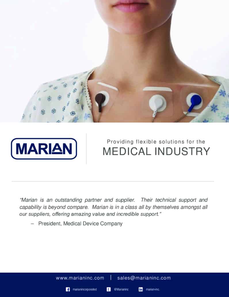 Marian Solutions for the Medical Industry Brochure