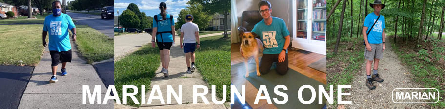 Marian Run As One 5K 2020 Marian Run As One 5K 2020