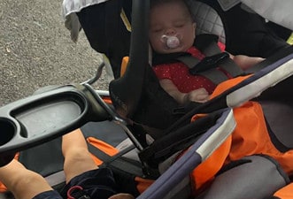 Babies Babies attending a Marian Inc. family-friendly event