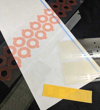Die cut surface protection