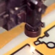 Laser die cutting