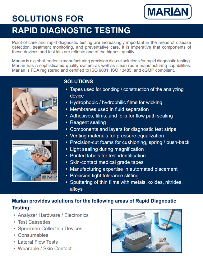 Solutions for Rapid Diagnostics