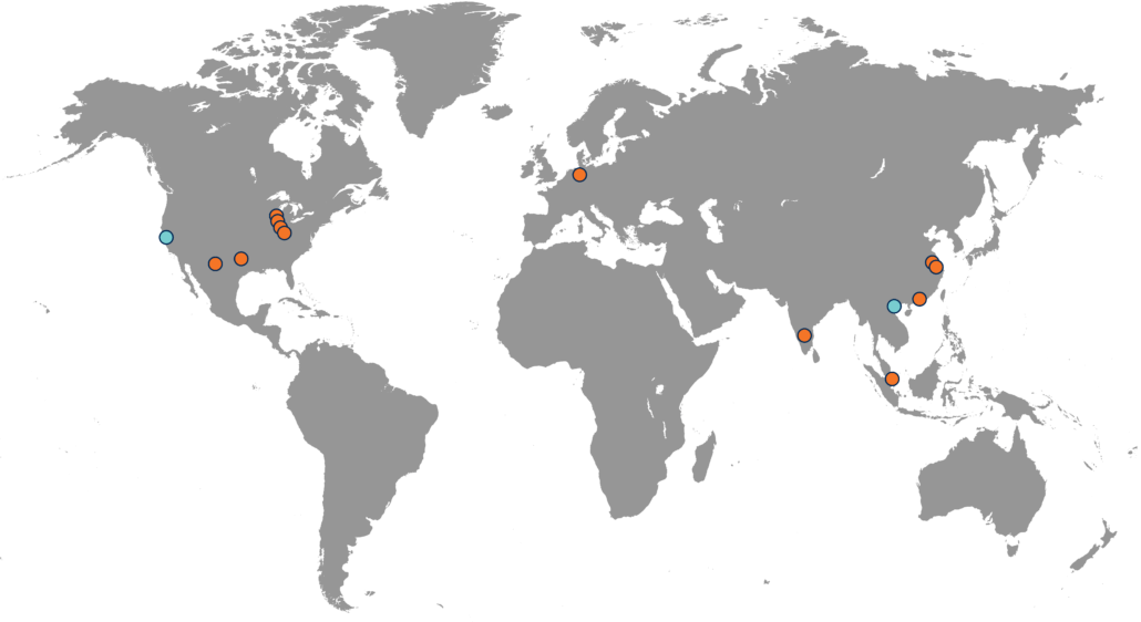 Marian global locations Marian global locations